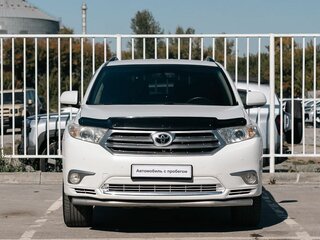 2011 Toyota Highlander II (XU40) Рестайлинг, белый, 1665000 рублей, вид 2