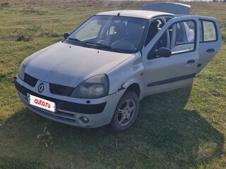 2002 Renault Symbol I Рестайлинг, серый, 170000 рублей, вид 1