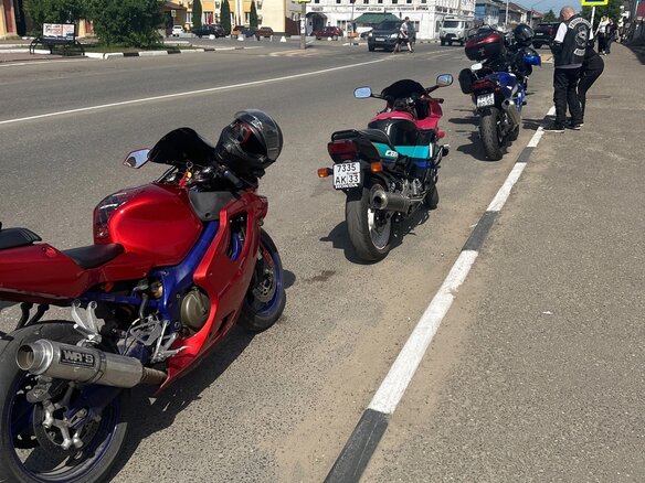 2002 Honda CBR 600F, красный, 350000 рублей - вид 8