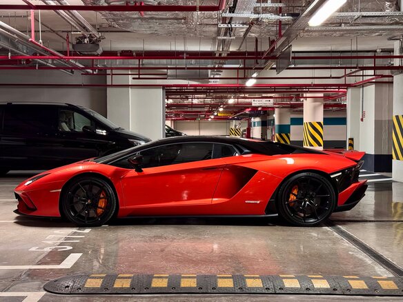 2018 Lamborghini Aventador I Рестайлинг, оранжевый, 26500000 рублей - вид 6
