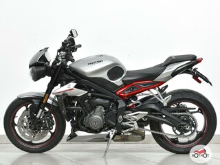 2017 Triumph Street Triple, серый, 619000 рублей, вид 4