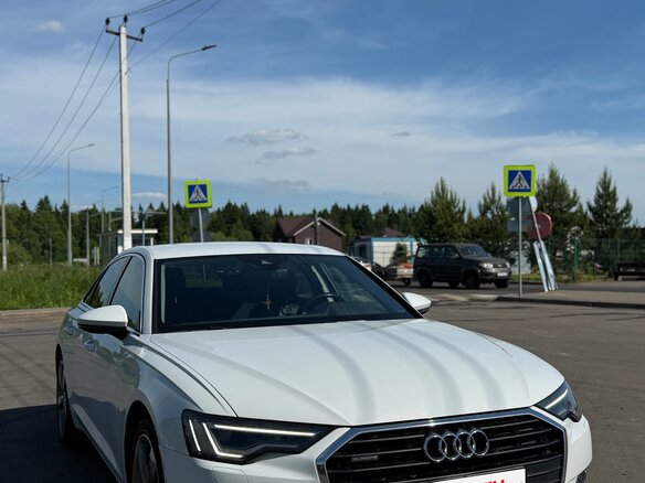 2020 Audi A6 45 TFSI V (C8), белый, 3250000 рублей - вид 26
