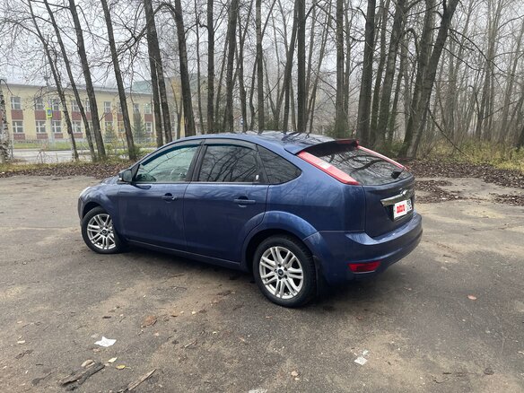 2008 Ford Focus II Рестайлинг, синий, 450000 рублей - вид 3