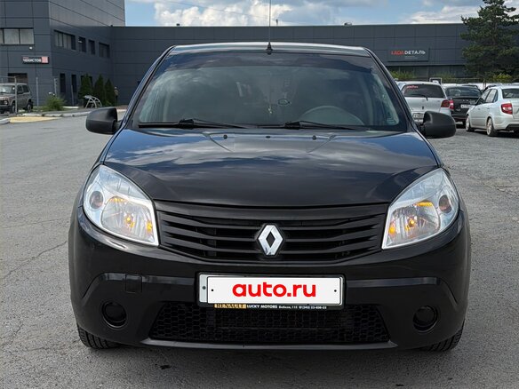 2011 Renault Sandero I, чёрный, 550000 рублей