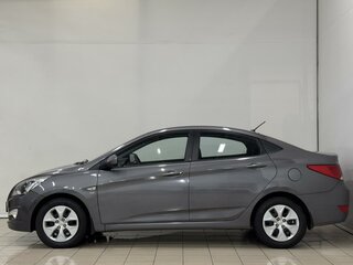 2015 Hyundai Solaris I Рестайлинг, серый, 939000 рублей, вид 2