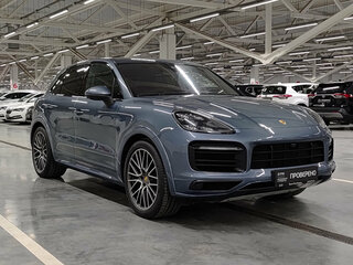 2019 Porsche Cayenne III, голубой, 6600000 рублей, вид 3