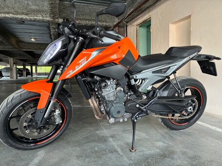 2018 KTM 790 Duke, оранжевый, 450000 рублей, вид 4