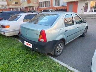 2008 Renault Logan I, зелёный, 315000 рублей, вид 4