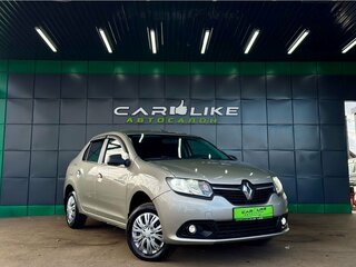 2017 Renault Logan II, бежевый, 799000 рублей, вид 1