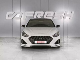 2017 Hyundai Sonata VII (LF) Рестайлинг, белый, 1490000 рублей, вид 1