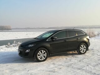 2010 Mazda CX-7 I Рестайлинг, чёрный, 700000 рублей, вид 3