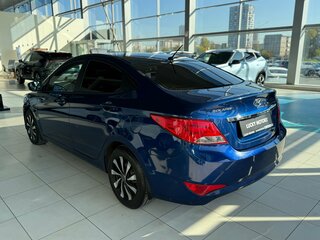 2016 Hyundai Solaris I Рестайлинг, синий, 1095000 рублей, вид 4