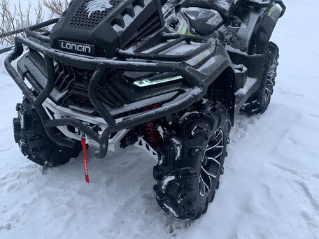 2024 Loncin XWolf 700L Mud, чёрный, 850000 рублей, вид 4