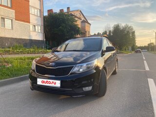 2015 Kia Rio 6-speed III, чёрный, 730000 рублей, вид 1