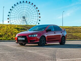 2007 Mitsubishi Lancer X, красный, 580000 рублей, вид 1