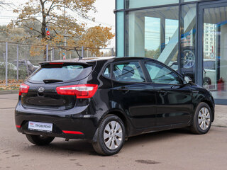 2012 Kia Rio 4-speed III, чёрный, 800000 рублей, вид 4