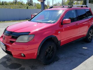 2002 Mitsubishi Outlander I, красный, 470000 рублей, вид 1