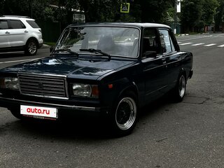 2008 Lada (ВАЗ) 2107, синий, 300000 рублей, вид 2