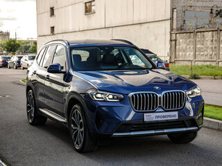 2021 BMW X3 30i xDrive III (G01) Рестайлинг, синий, 5199999 рублей, вид 5