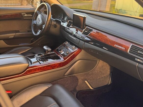 2011 Audi A8 Long III (D4), чёрный, 2600000 рублей - вид 9