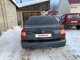 2011 Hyundai Accent ТагАЗ II, серый, 480000 рублей, вид 5