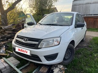 2018 Lada (ВАЗ) Granta I, белый, 199000 рублей, вид 1