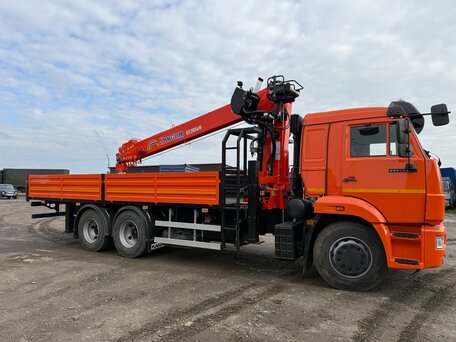 2021 КамАЗ 65115, красный, 6555000 рублей, вид 3