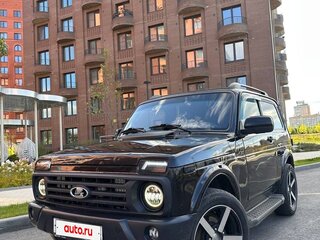 2016 Lada (ВАЗ) 2121 (4x4) I Рестайлинг, чёрный, 670000 рублей, вид 1