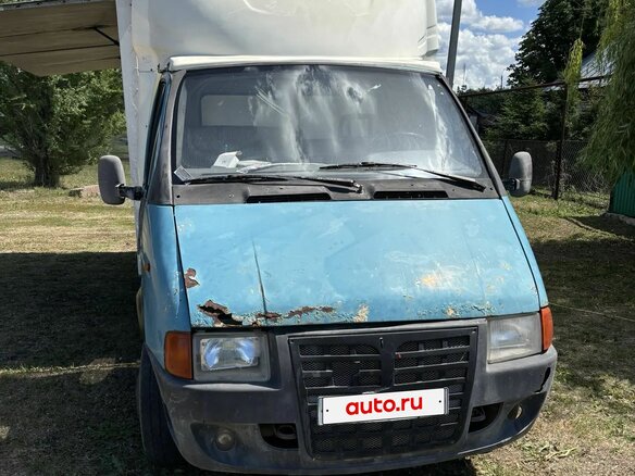 1996 ГАЗ ГАЗель (3302), голубой, 300000 рублей - вид 5