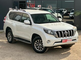2017 Toyota Land Cruiser Prado 150 Series Рестайлинг 1, белый, 3690000 рублей, вид 1