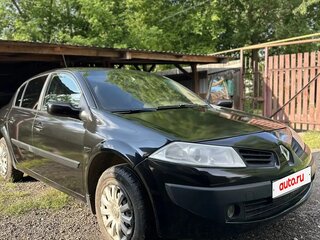 2007 Renault Megane II Рестайлинг, чёрный, 530000 рублей, вид 4