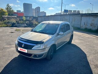 2011 Renault Logan I Рестайлинг, бежевый, 330000 рублей, вид 1