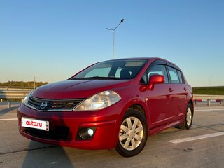 2010 Nissan Tiida I Рестайлинг, красный, 720000 рублей, вид 5