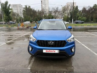 2020 Hyundai Creta I Рестайлинг, синий, 1850000 рублей, вид 2