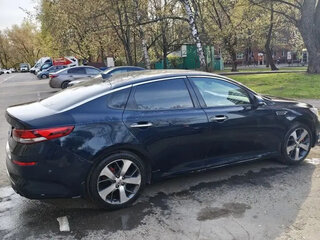 2018 Kia Optima IV Рестайлинг, синий, 1290000 рублей, вид 4