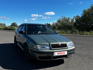 2002 Skoda Octavia I (A4) Рестайлинг, зелёный, 320000 рублей, вид 3
