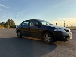 2008 Renault Megane II Рестайлинг, чёрный, 420000 рублей, вид 3