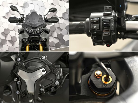 2021 Yamaha MT-09 Tracer (FJ-09), зелёный, 1299000 рублей - вид 9