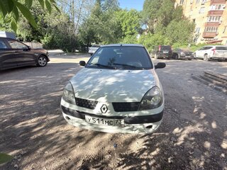2003 Renault Symbol I Рестайлинг, белый, 160000 рублей, вид 1