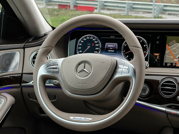 2014 Mercedes-Benz S-Класс 400 Long VI (W222, C217), чёрный, 2699000 рублей - вид 13