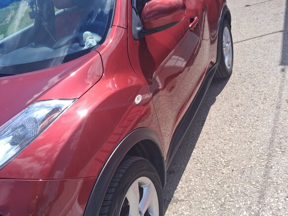 2012 Nissan Juke I, красный, 870000 рублей - вид 9
