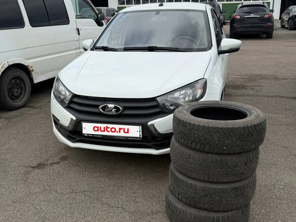 2023 Lada (ВАЗ) Granta I Рестайлинг, белый, 650000 рублей - вид 16