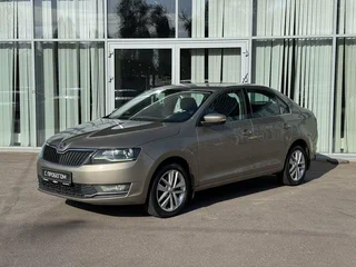 2018 Skoda Rapid I Рестайлинг, бежевый, 1349000 рублей, вид 1