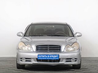 2007 Hyundai Sonata ТагАЗ IV (EF) Рестайлинг, серебристый, 689000 рублей, вид 3
