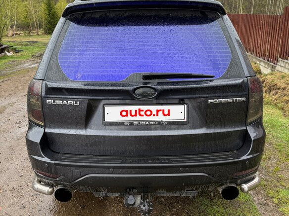 2008 Subaru Forester III, серый, 1200000 рублей - вид 5