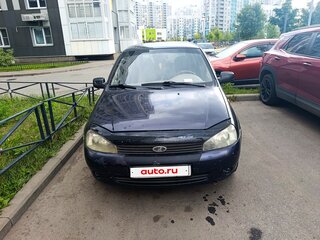 2006 Lada (ВАЗ) Kalina I, синий, 95000 рублей, вид 2