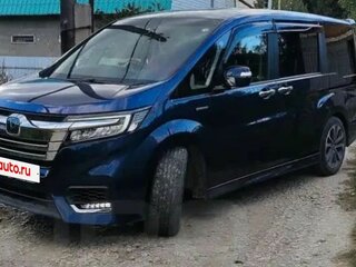 2018 Honda Stepwgn Spada V Рестайлинг, синий, 2450000 рублей, вид 3