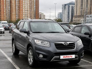 2011 Hyundai Santa Fe II Рестайлинг, серебристый, 1750000 рублей, вид 1