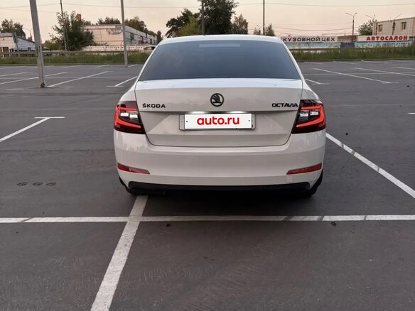 2015 Skoda Octavia III (A7), белый - вид 5