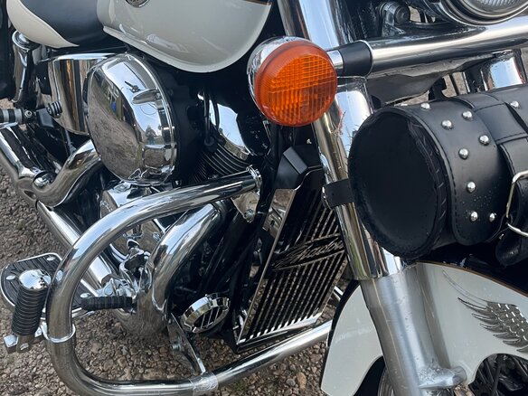1999 Honda Shadow 400, бежевый, 325000 рублей - вид 12